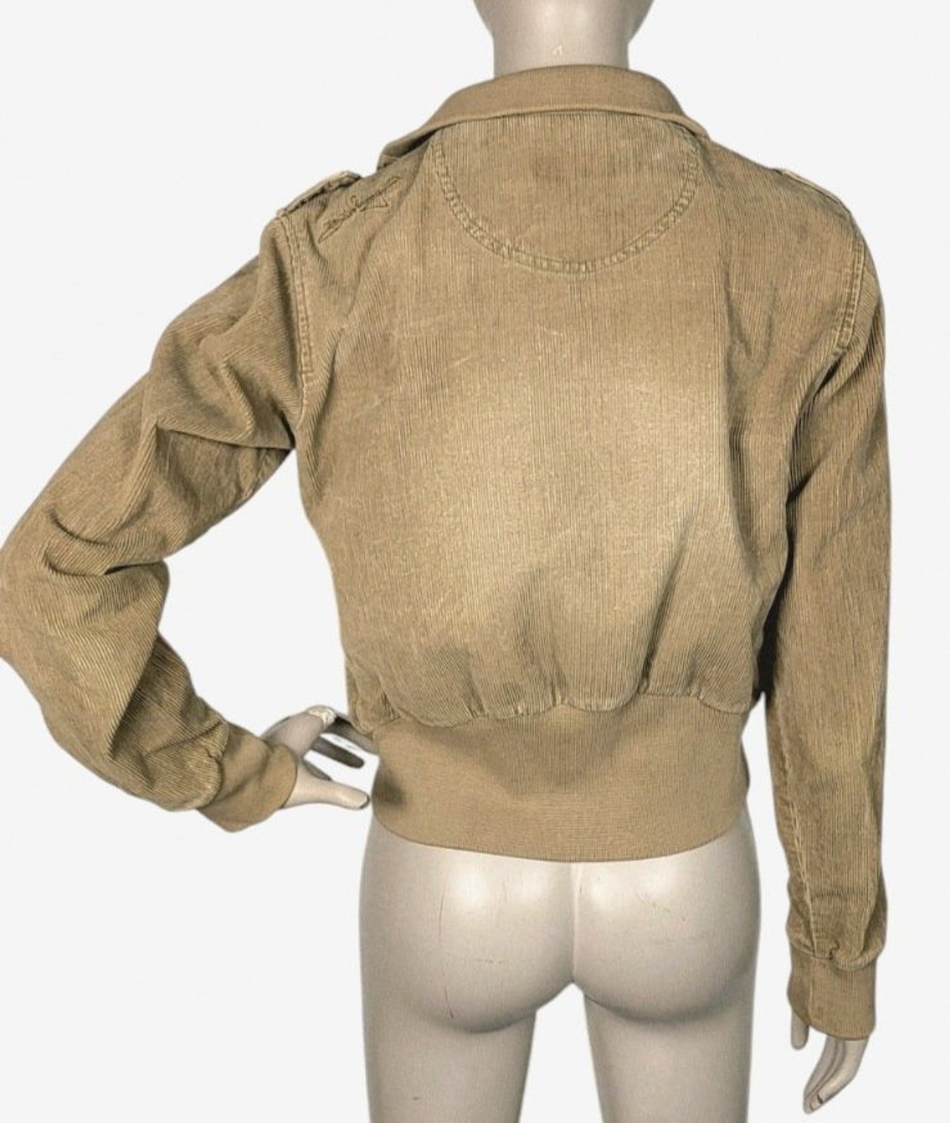Vintage 80s 90s Billabong Brown Corduroy Zip-Up Jacket Women’s Size Medium