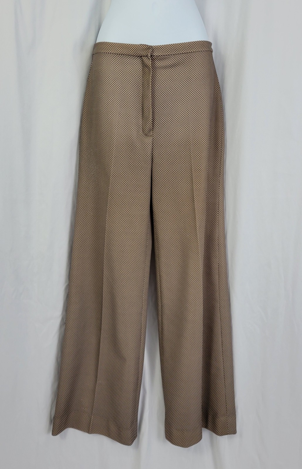 Vintage 2 Pc Top & Pants Set in Brown/Grey/White Size XS Maternity?