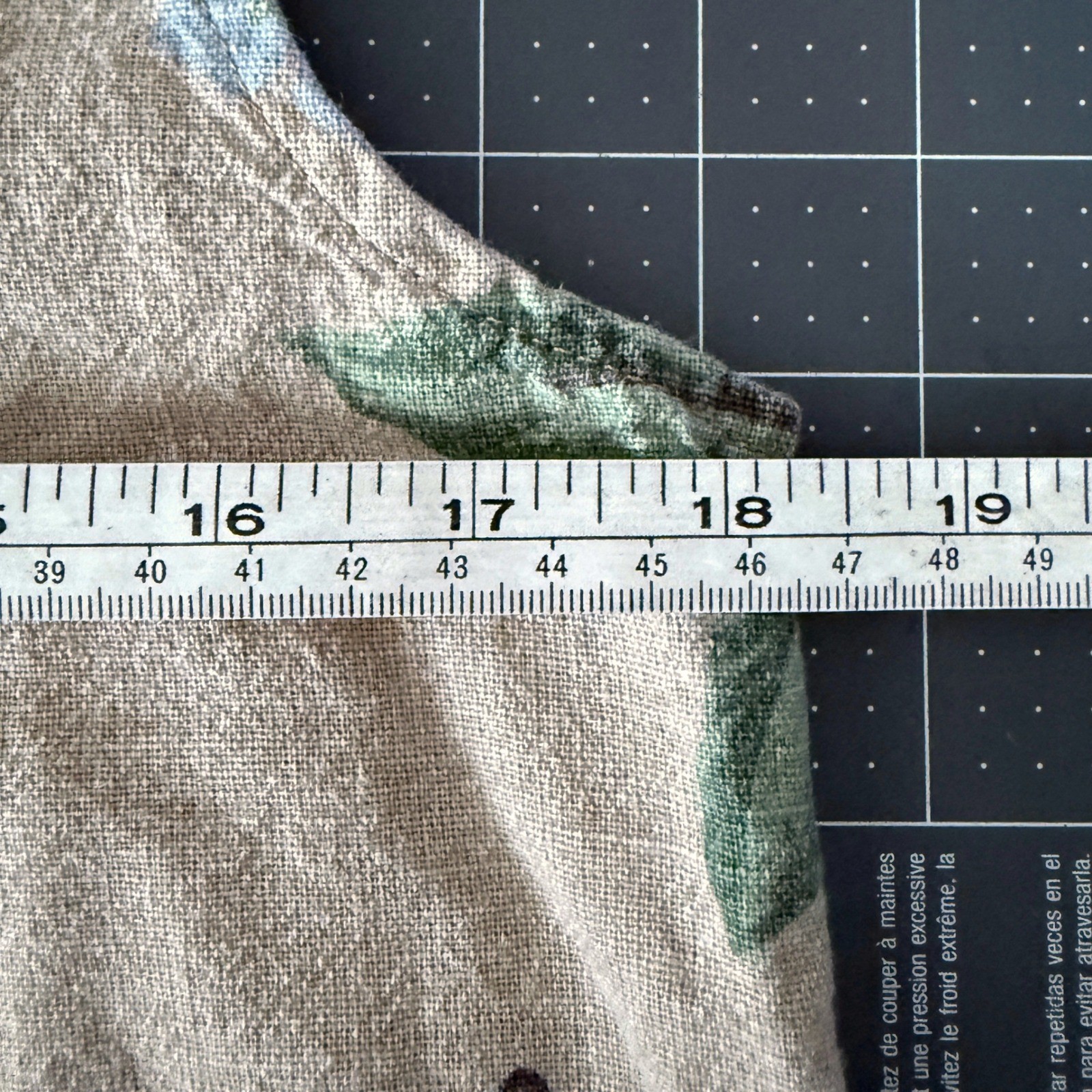 Vintage Women Small Floral Cotton Boho Vest Earthy Indie Granola Cottage Teacher