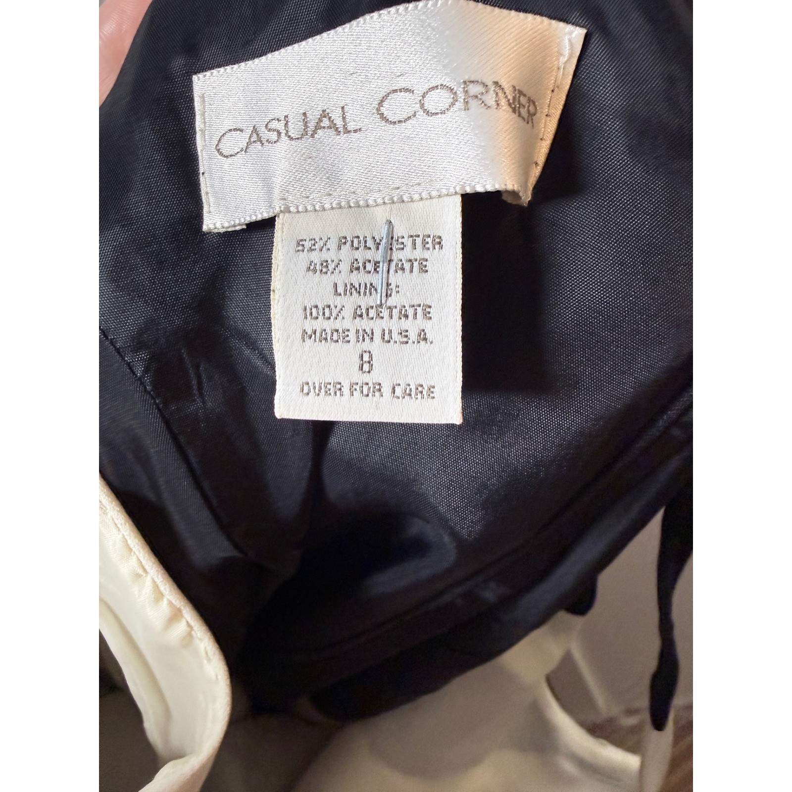 Vintage Casual Corner Black White Harlequin Mod Sheath Dress Size 8 USA