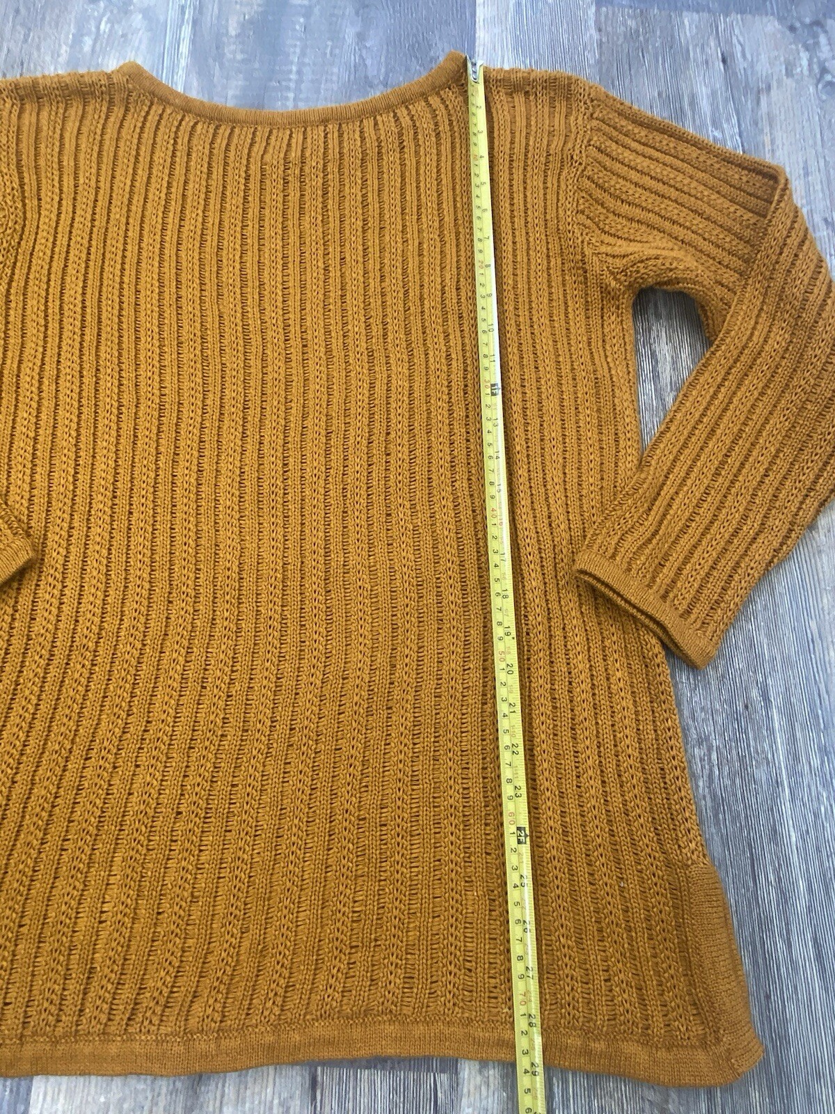 Vintage Designer DONNA KARAN NEW YORK Cotton Knit Weave Sweater 90s Y2K Med.