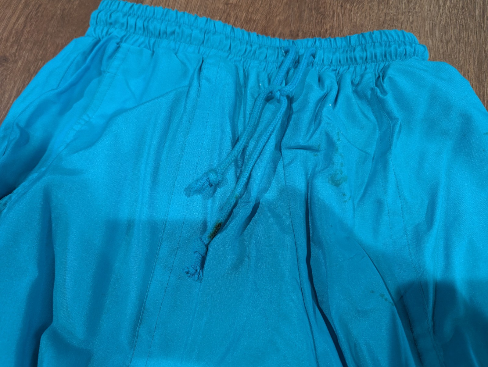 Vintage 80s 90s Avait Sportif Teal Blue Windbreaker Track Suit W Petite Medium