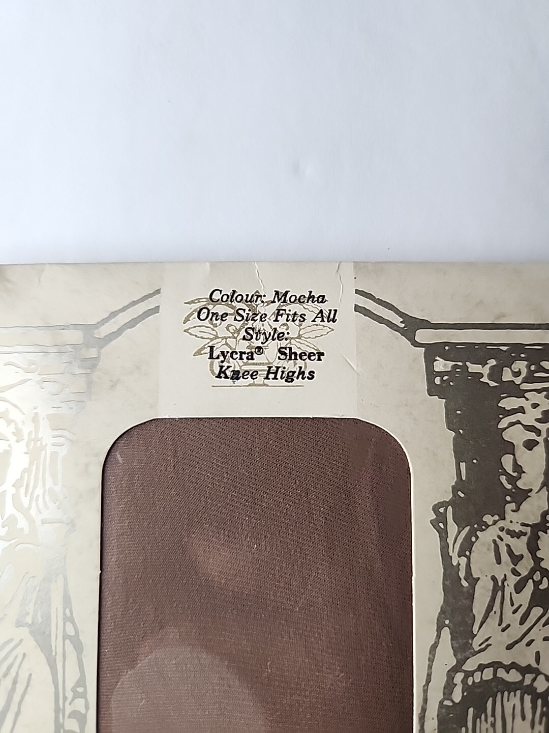 Gracile Hosiery MOCHA Sheer Knee Highs One Size Fits All