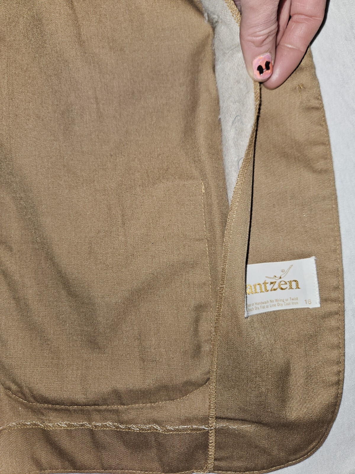 Jantzen Women Single Button Blazer Sz 16 Brown Suit Jacket Career Timeless Retro