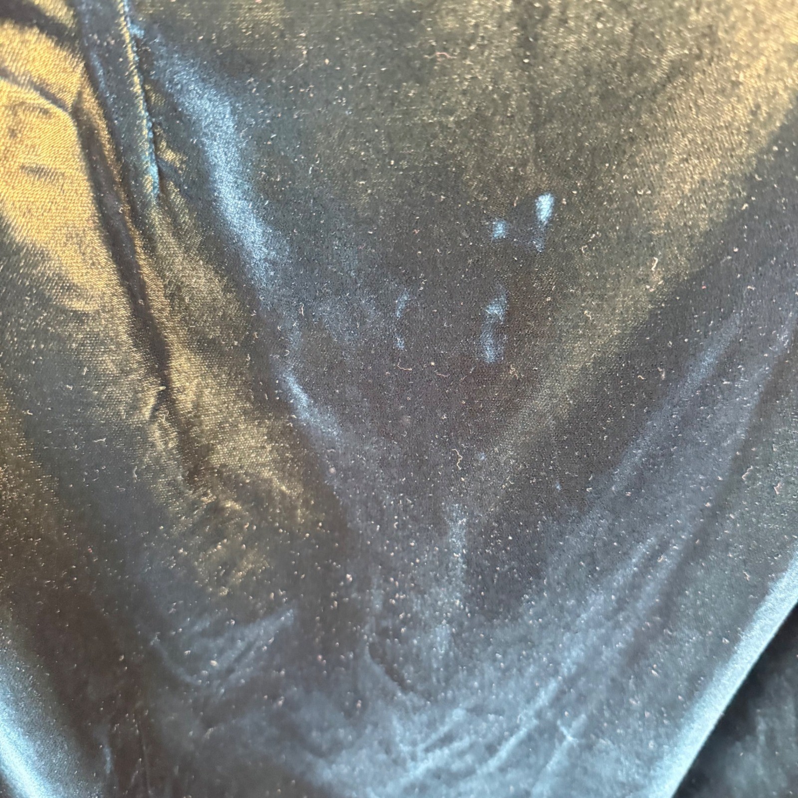 Watters & Watters Crushed Velvet Iridescent Formal Maxi Shimmery Gown Whimsigoth
