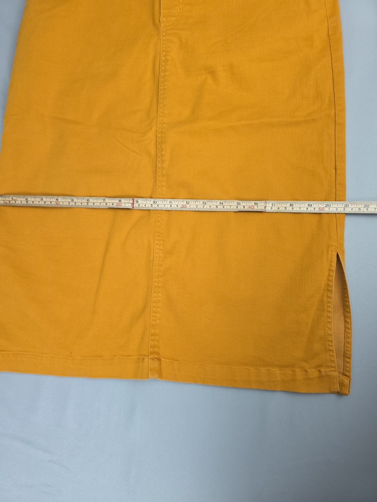 Jessica London Stretch Pencil Skirt Women’s 12W Orange 33×29 Office Career