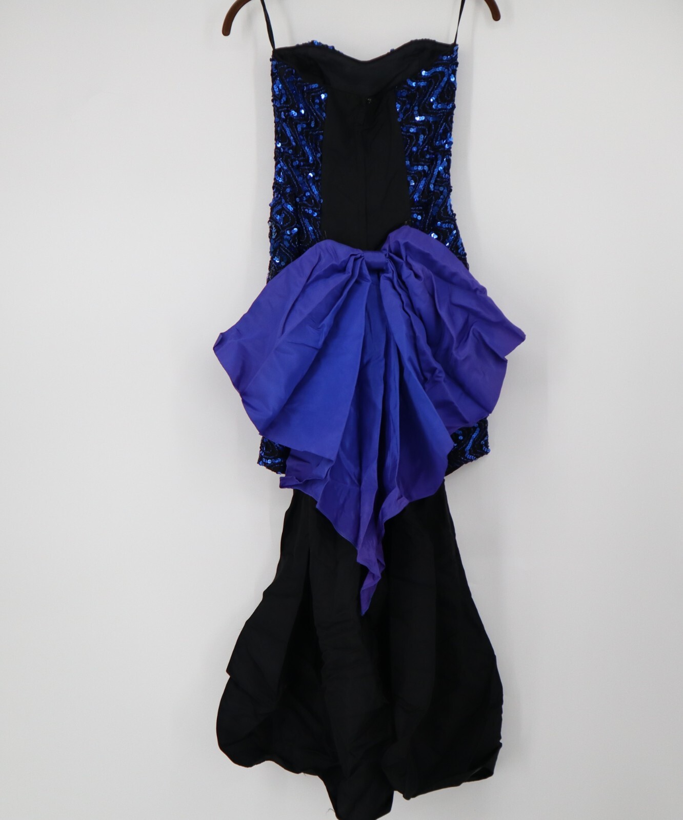 Jessica McClintock Gunne Sax Strapless Bodycon Sequin Party Formal Prom Dress
