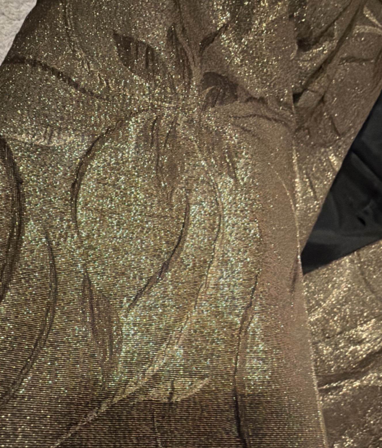 VTG Lorrie Kabala 80s Metallic Gold Brocade Skirt Suit Set 6 Prom Party Mob Wife