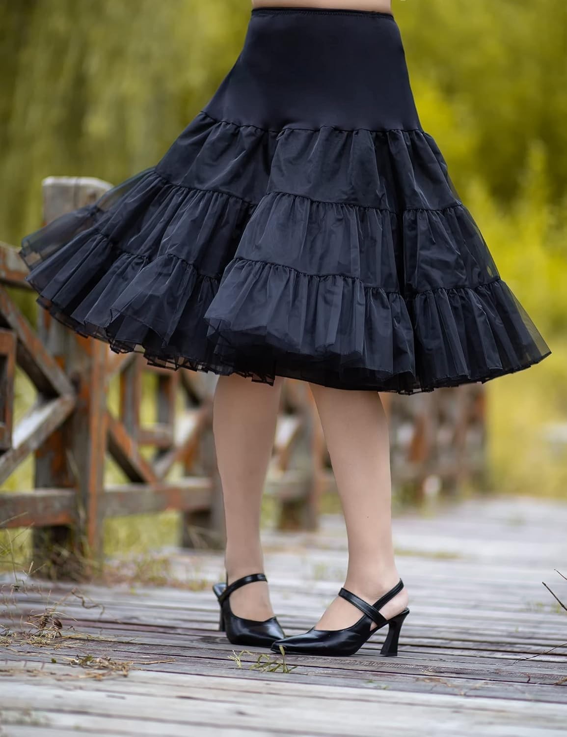 2-Layer Tulle Petticoat – Perfect for Rockabilly Dresses