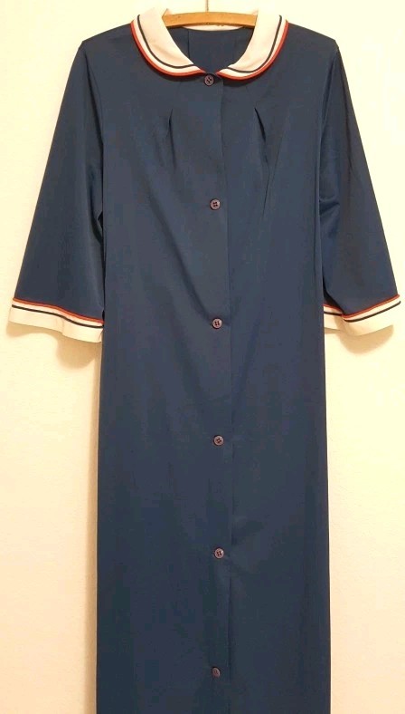 Unique Women’s Vintage Nautical Nightgown / Lingerie / Robe, Size M