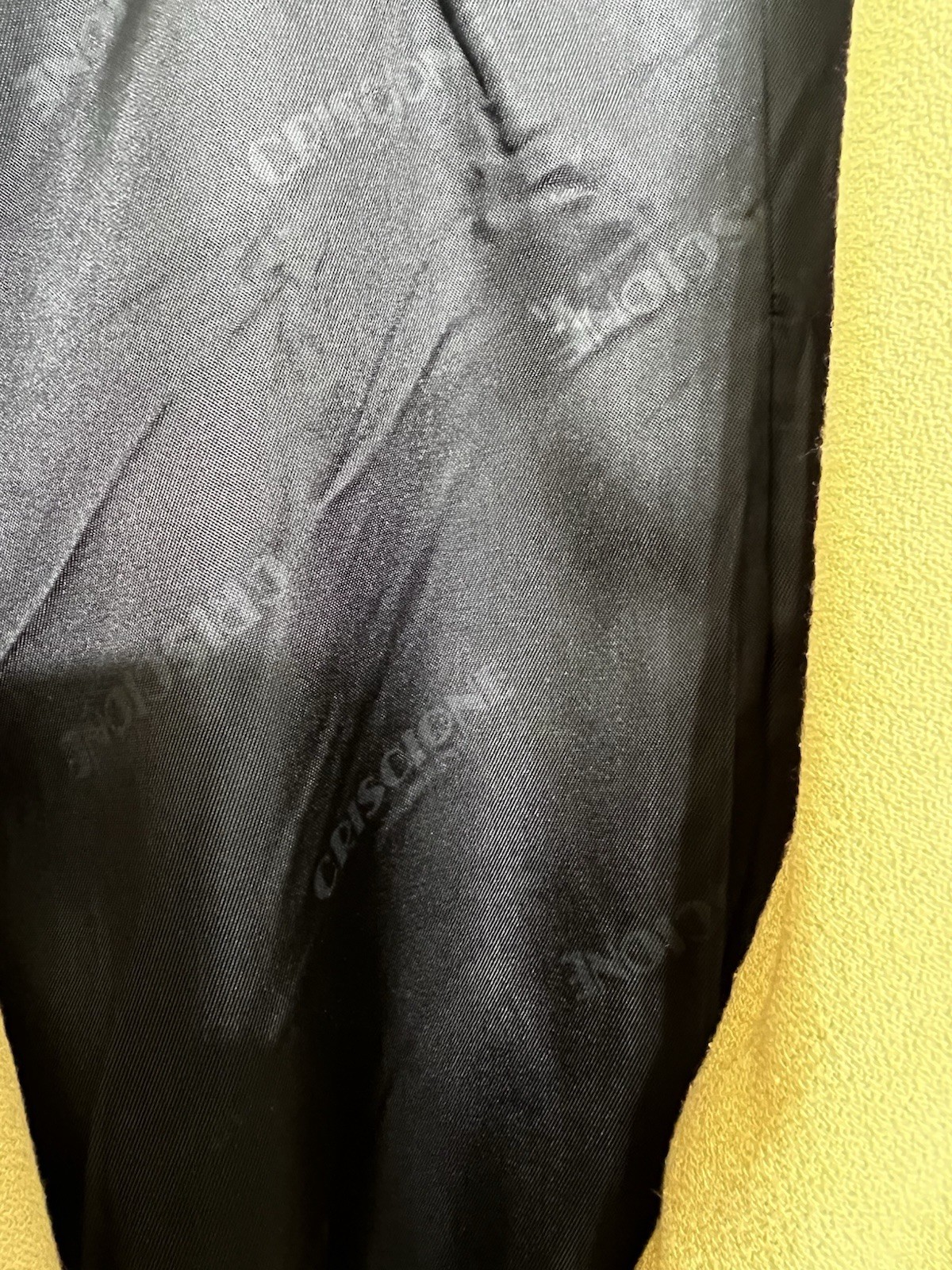 Criscione New York Vintage Gold Black Lace Up Leather Punk Jacket Lillie Rubin