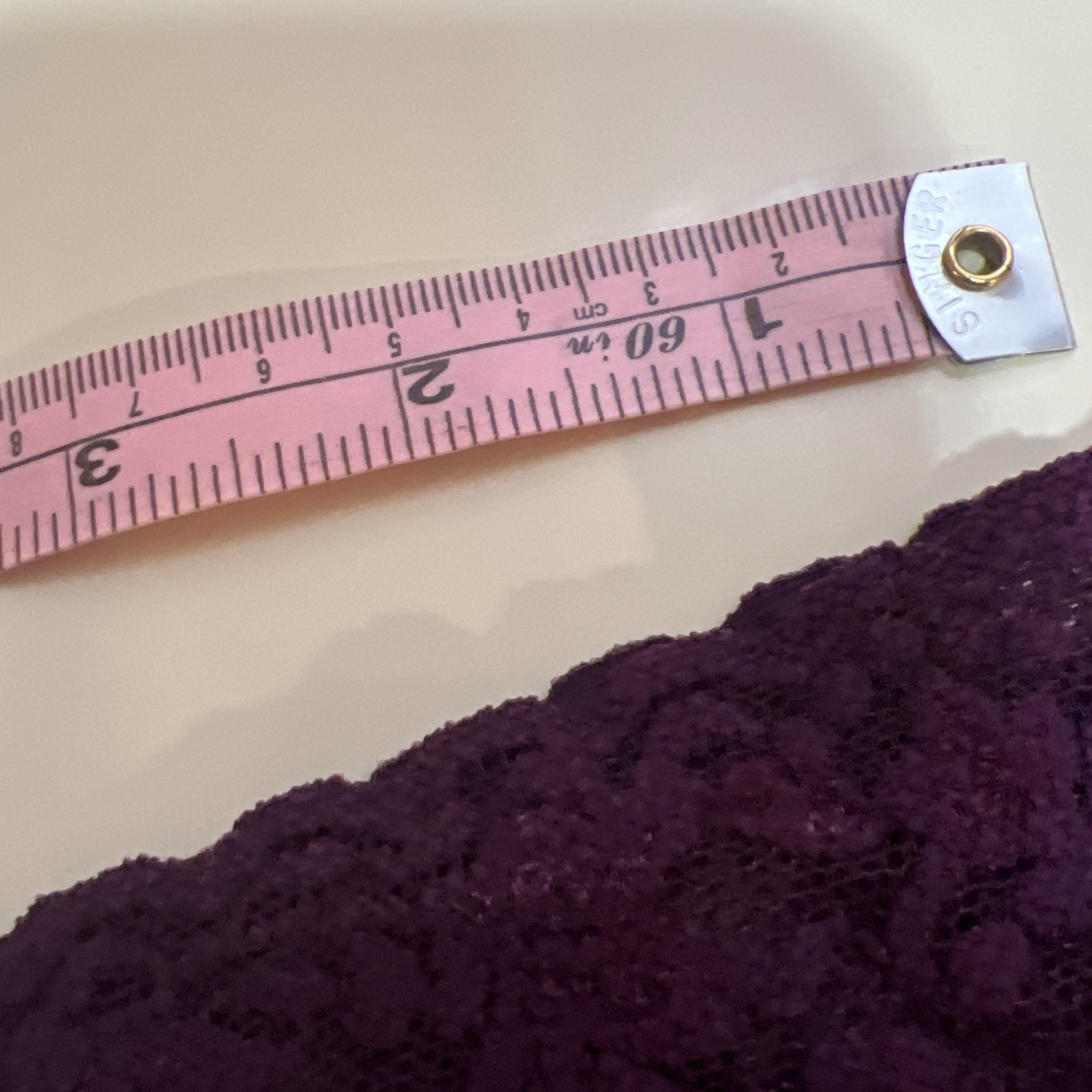 Vtg Y2K Hanky Panky Daily Lace French Panties Low rise Bikini Purple USA Made M