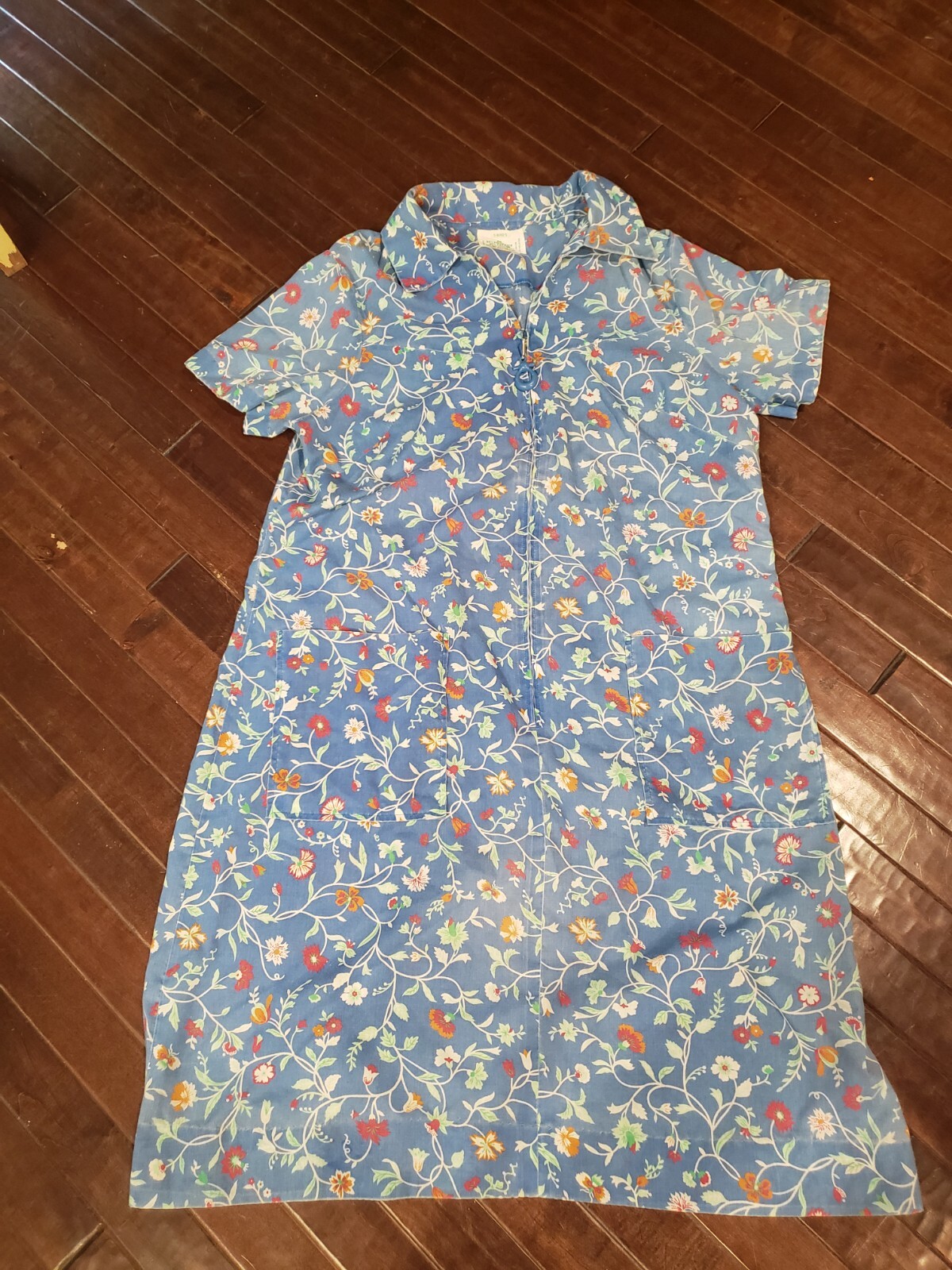 1970’s Floral Dress RN 66173 Rare