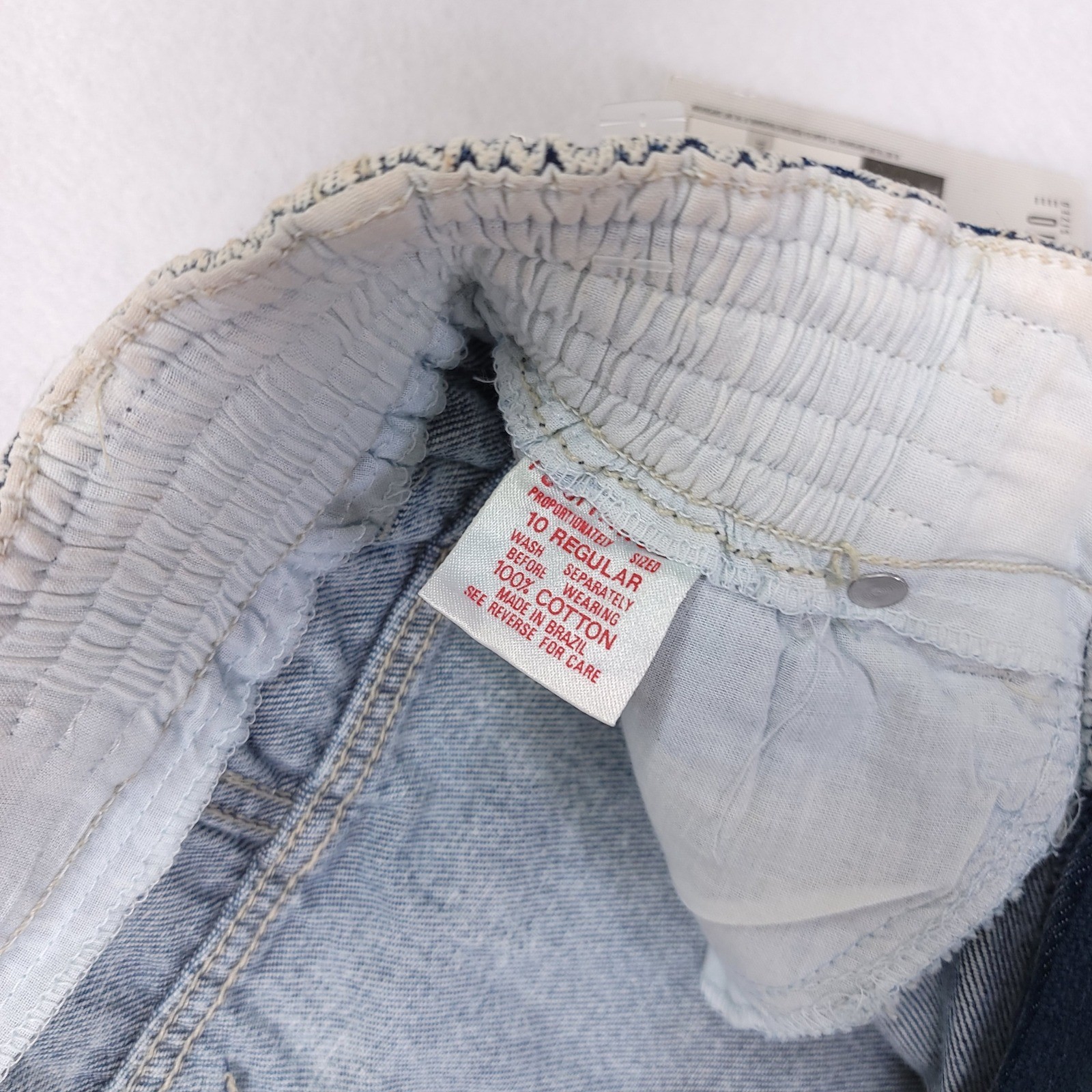 Vintage PS Gitano High Waisted Acid Wash Tapered Mom Jeans NWT Size 10 Regular