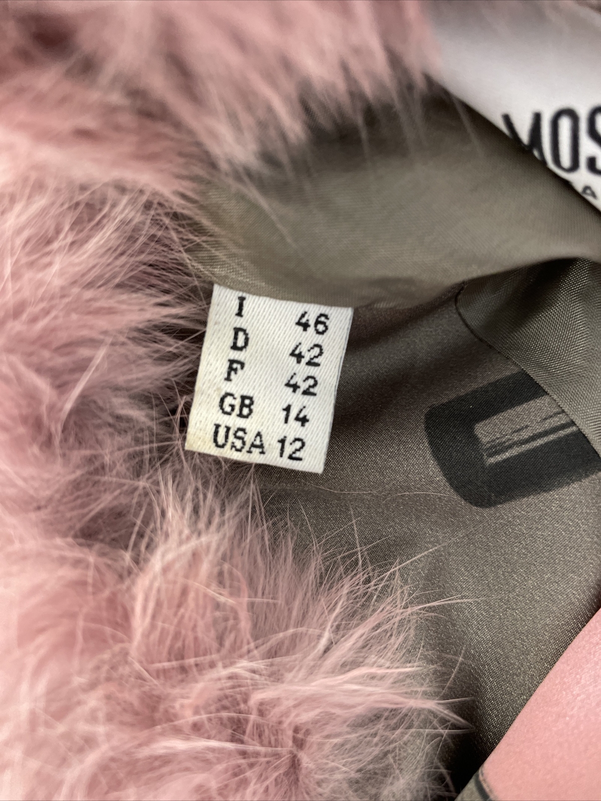 MOSCHINO CHEAP AND CHIC JACKET VINTAGE JACKET WOMEN WOMEN COAT JH486