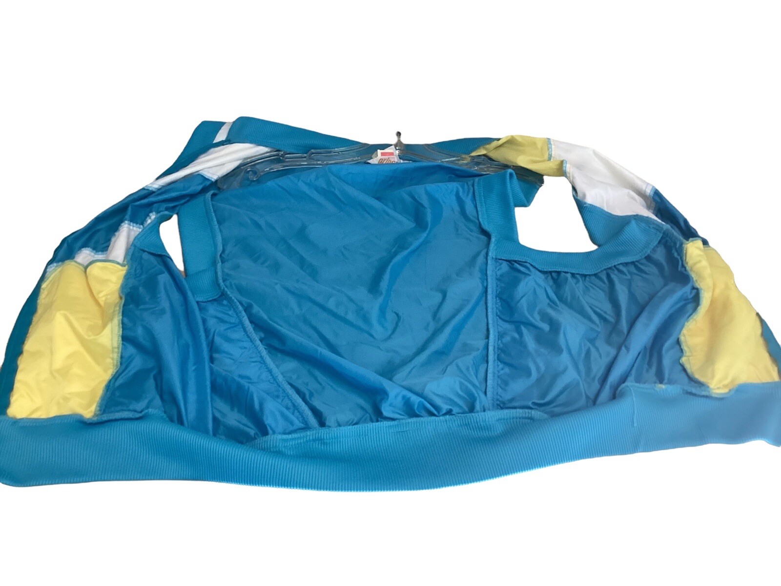 Vtg Prince Sportswear Tennis Windbreaker Sleeveless Jacket Ladies NOS Turquoise