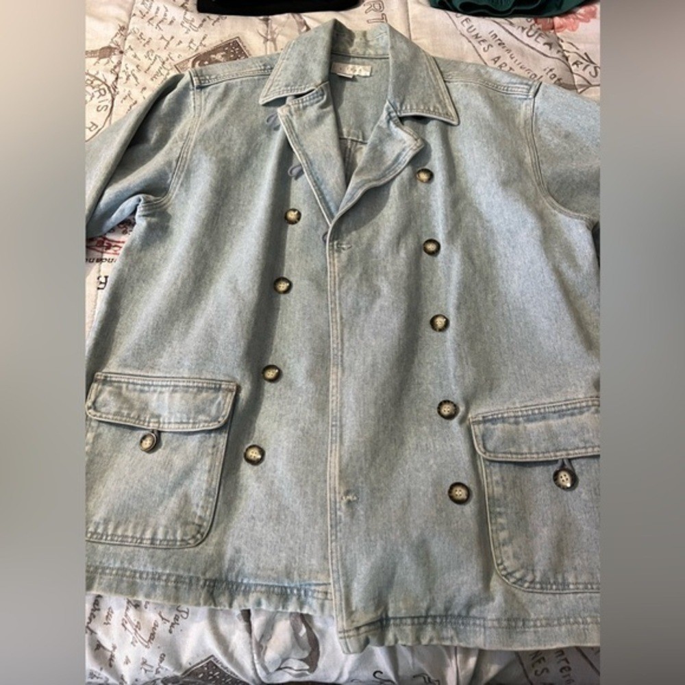 J. Jill jean jacket vintage 90’s
