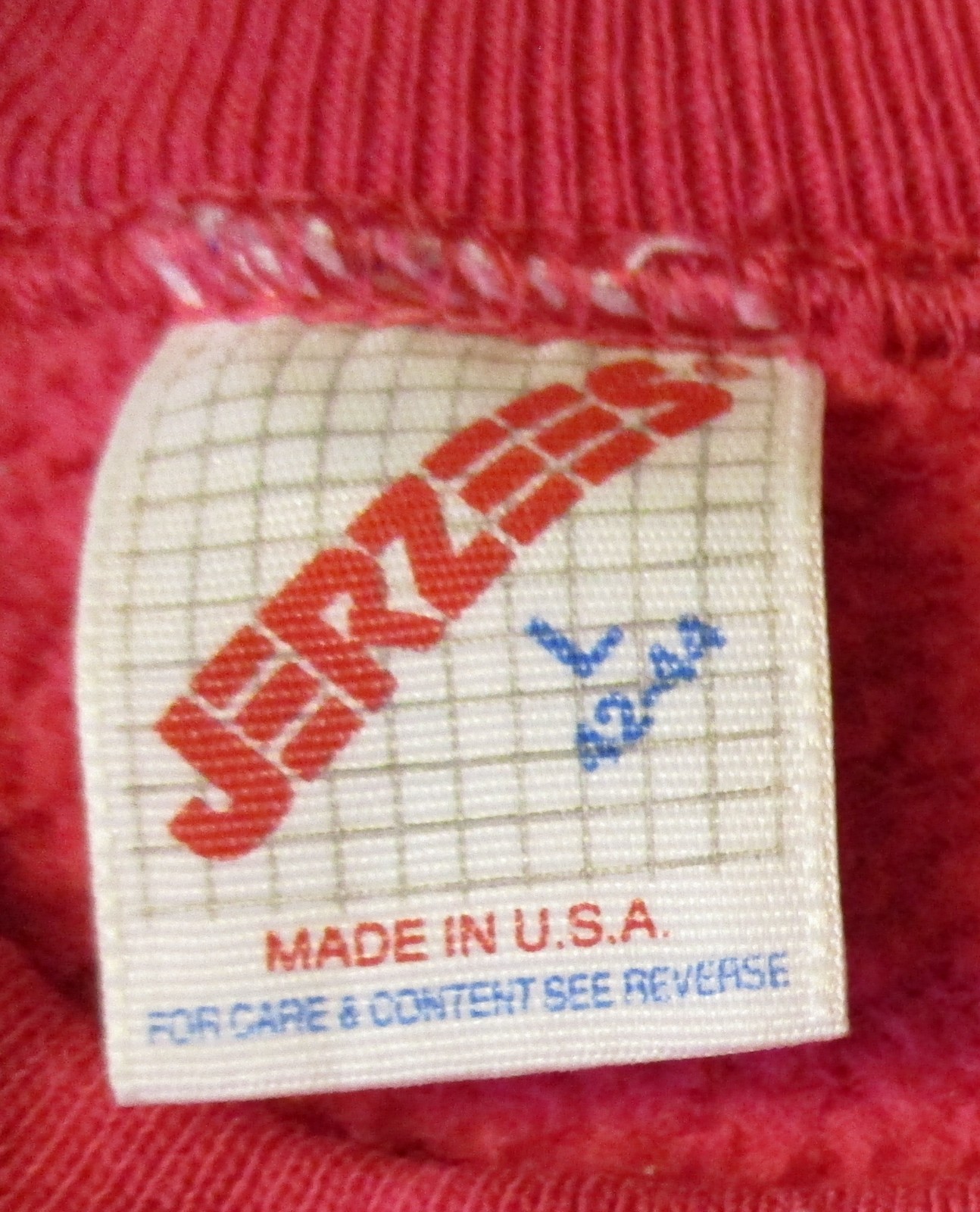 Shear Pizzazz Hair Studio Vintage 1980’s Sweatshirt L Large 42-44 Salon Jerzees