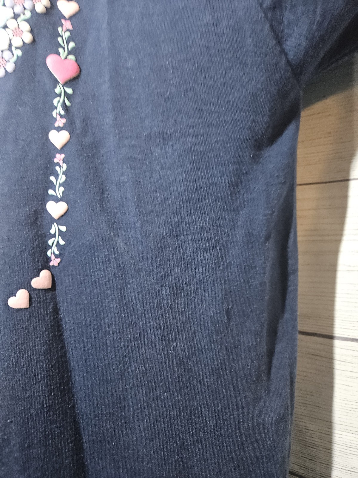 Vintage Endless Designs Floral GOOSE Heart T-Shirt – XL- Cottagecore Grandmacore