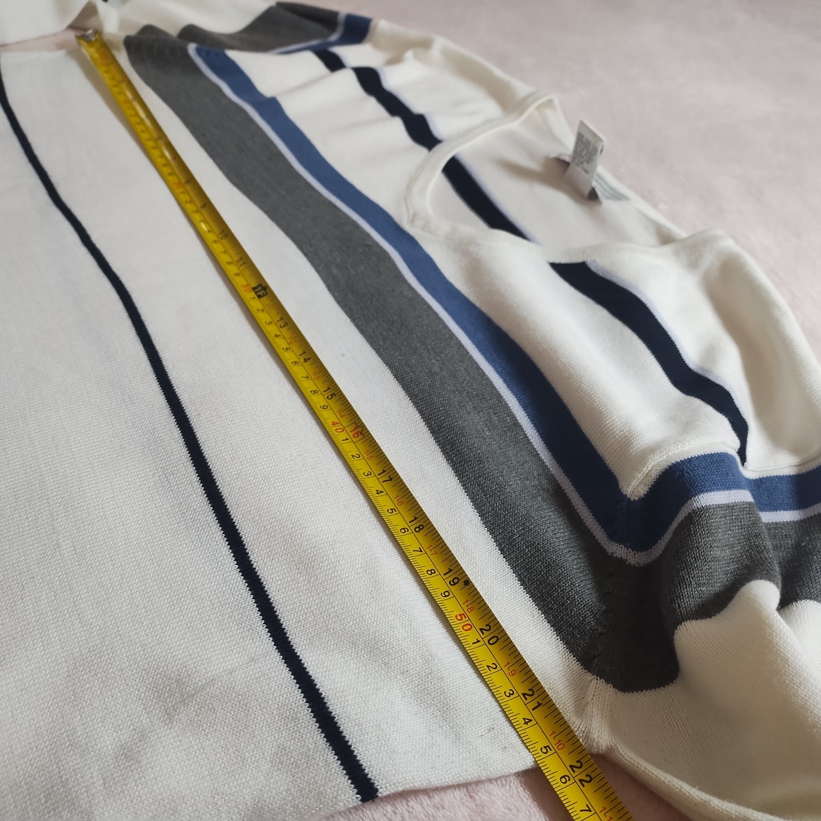 vintage 90s normcore oversized boxy striped sweater sz m 1990s tomboy grunge