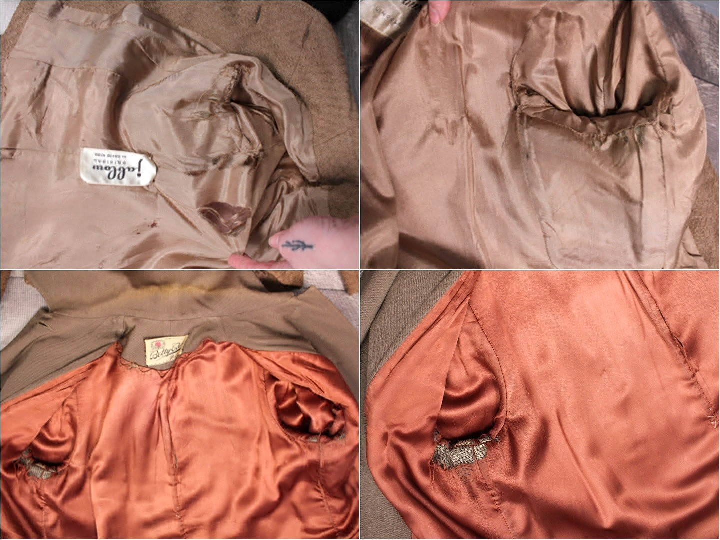 VTG Women’s 40s 50s Lot of 21 *AS IS* Suits & Jackets / Blazers Assorted Sizes
