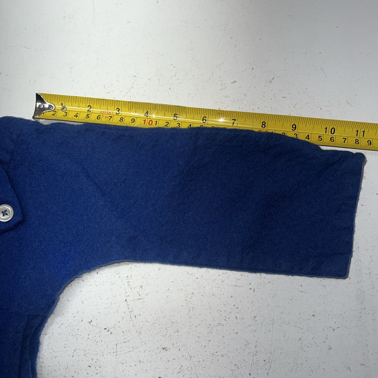 Vintage Marie Phillips Blue Sash Dress No Belt RARE