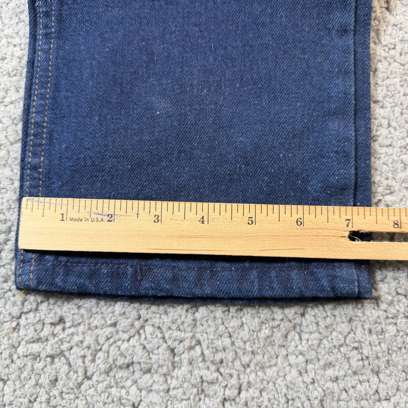 Vintage Dee Cee Brand Western Jeans Womens 24×31 Straight Leg Dark Denim USA