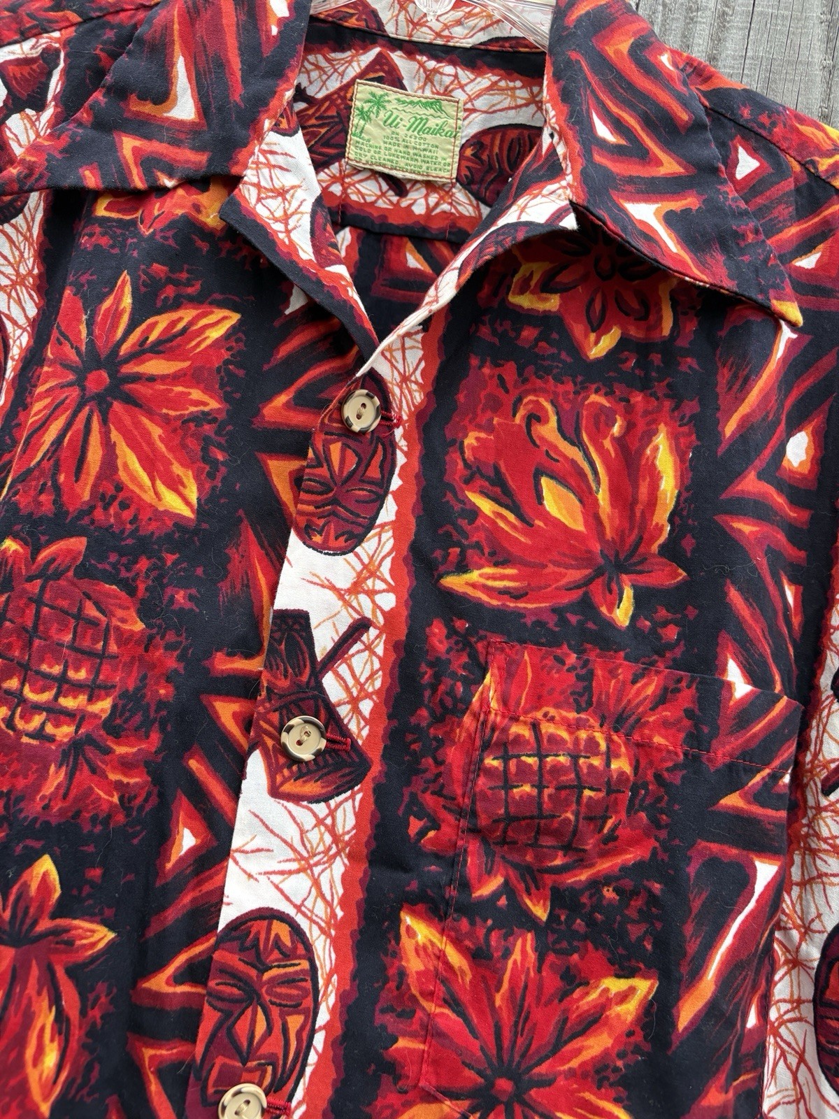 Vintage 60s Ui Makai Hawaiian Honeymoon Set Dress & Men’s Shirt
