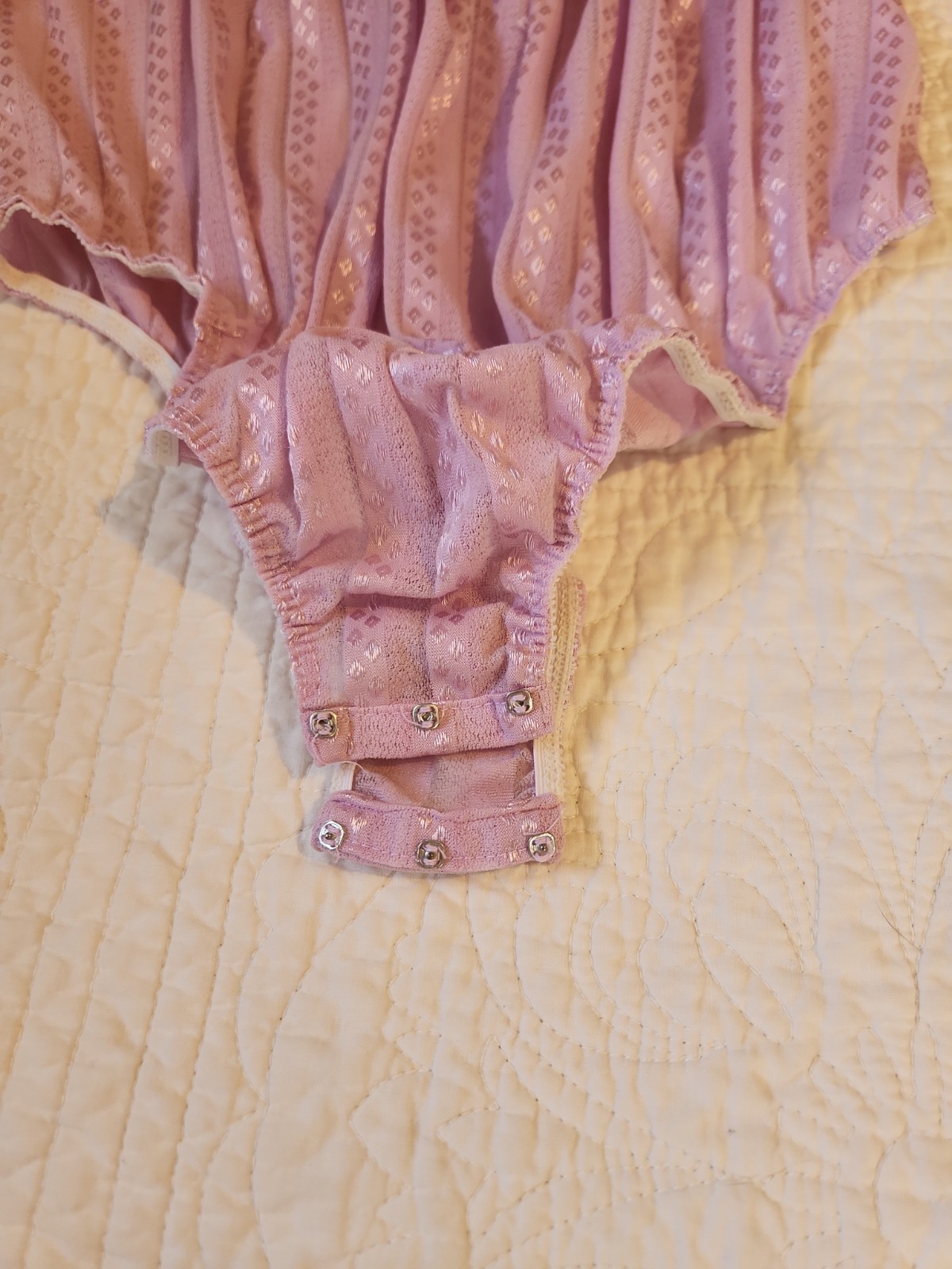VTG Dutchess Individually Yours Purple Bodysuit Skirt Teddie Sz M