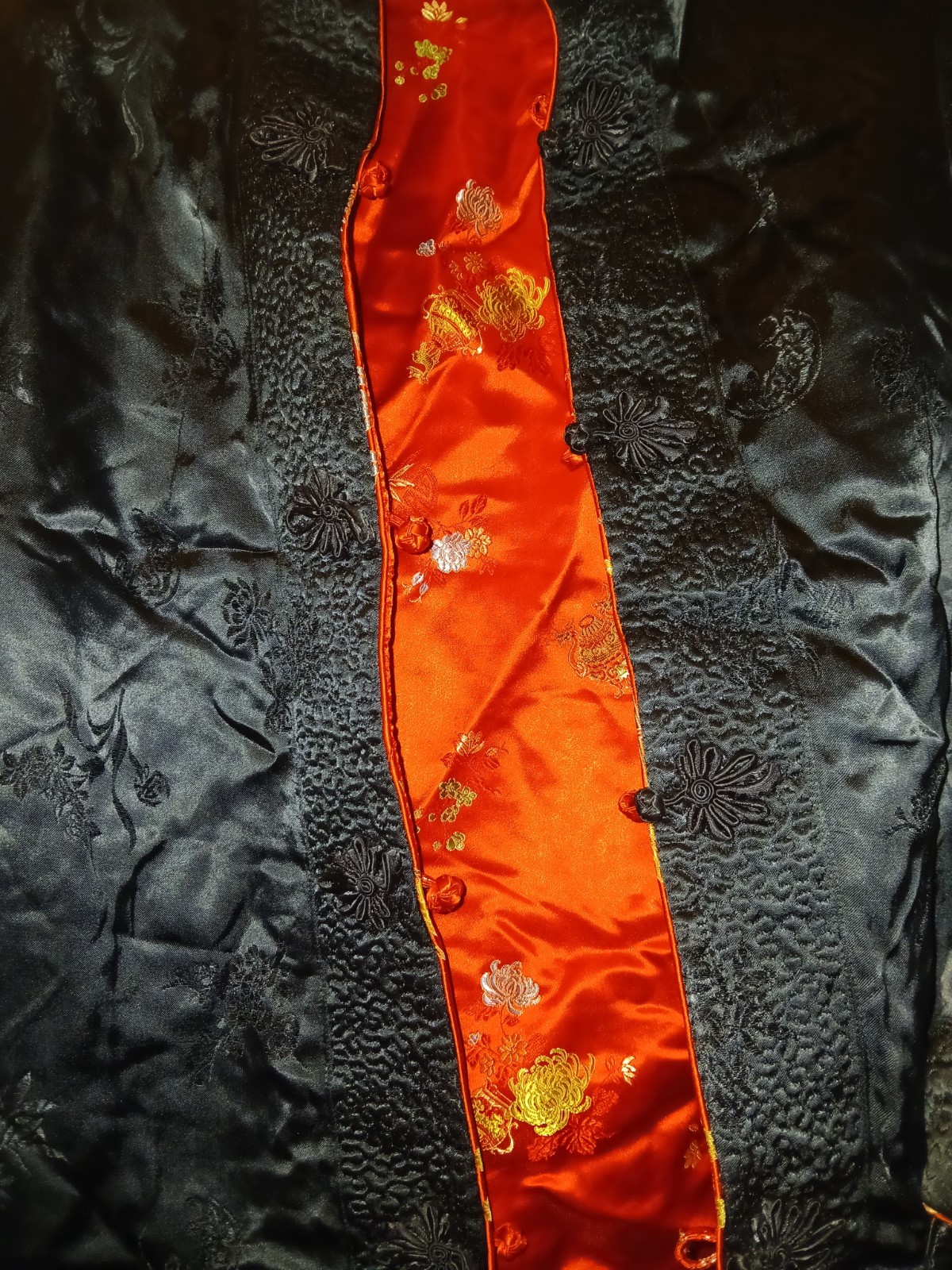 Vintage Oriental Reversable Padded Jacket