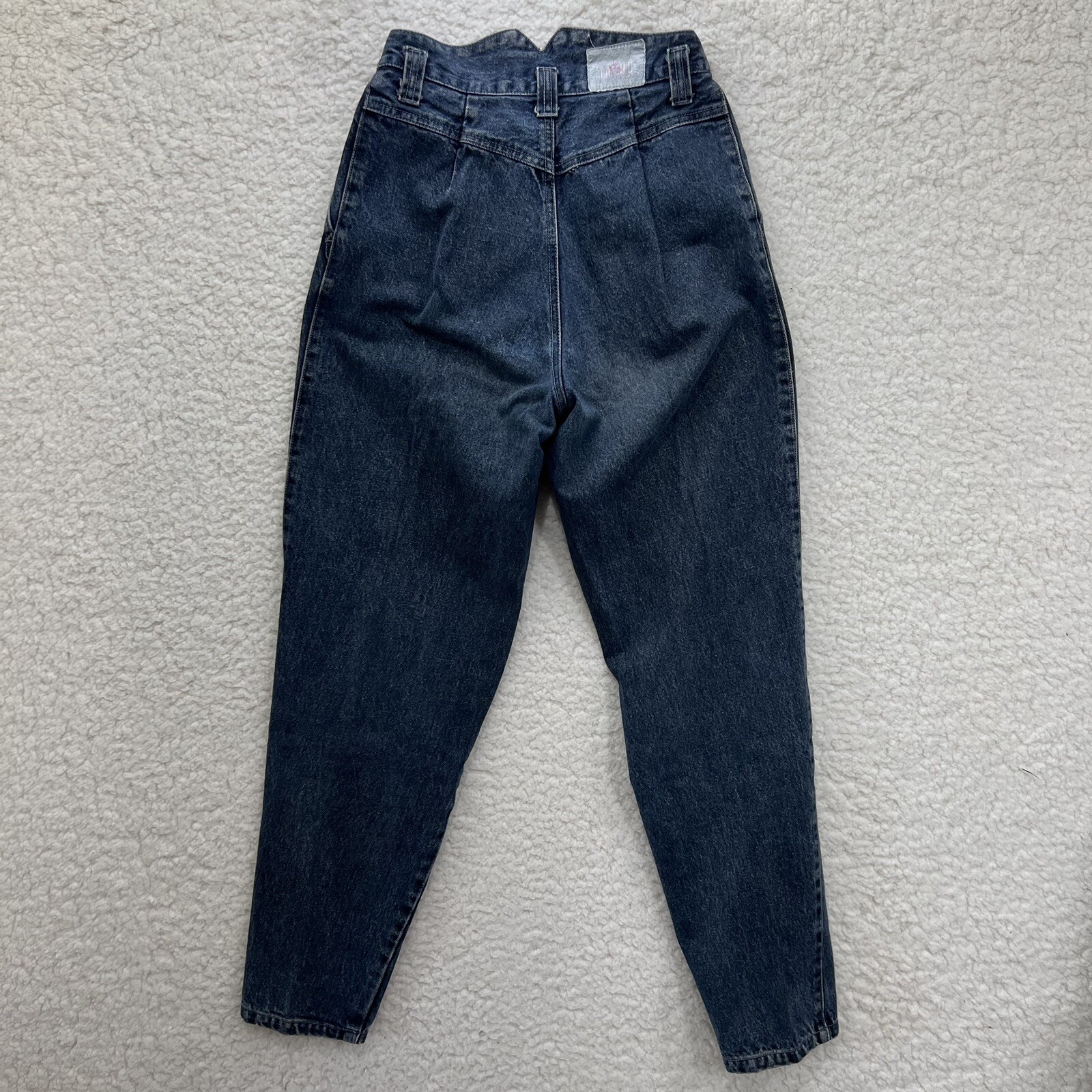 Vintage Taboo High Waisted High-Rise Tapered Leg Denim Mom Jeans Size 7/8