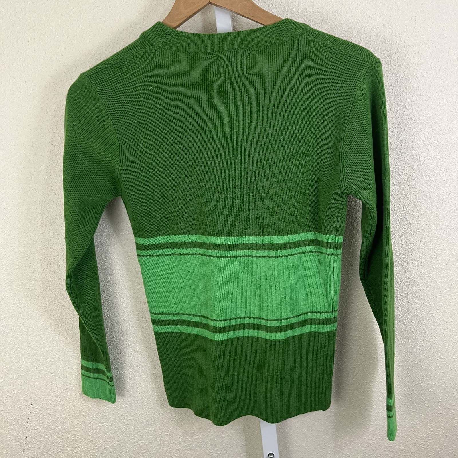 Vintage Helen Sue Knit Button Cardigan Sweater Womens M Medium Retro 70s Mod