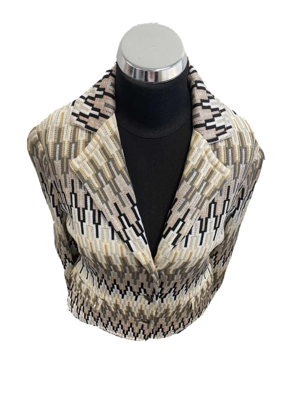 MISSONI WOMEN’S JACKET 2008/12 VINTAGE JACKET BLAZER WOMAN ’00’S JHA316