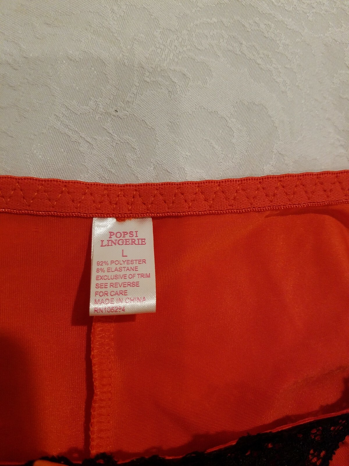 Popsi Lingerie women’s underwear size L NWT