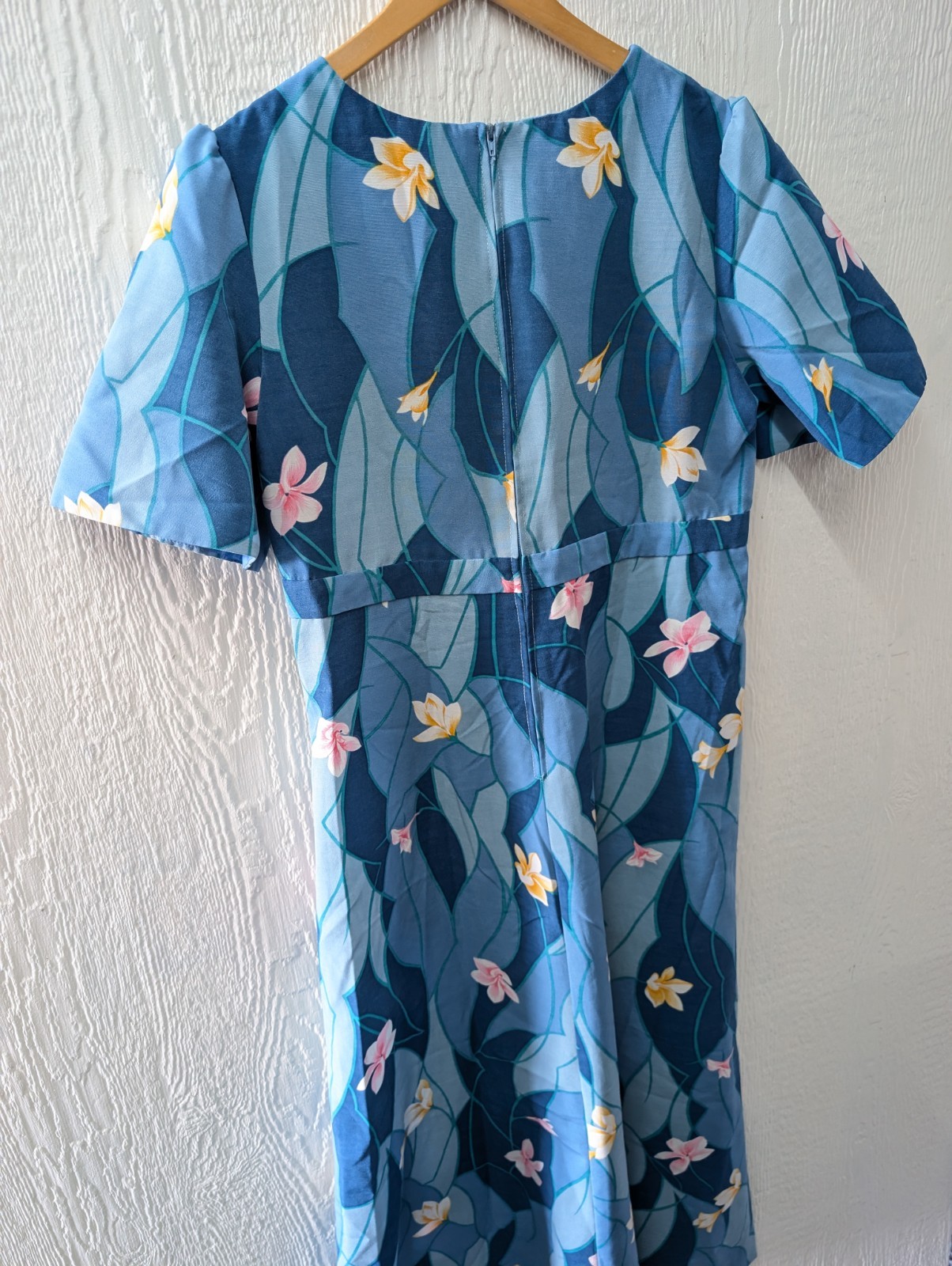 Rare United Airlines Stan Herman Brookhurst Hawaiian Flight Attendant Dress 14