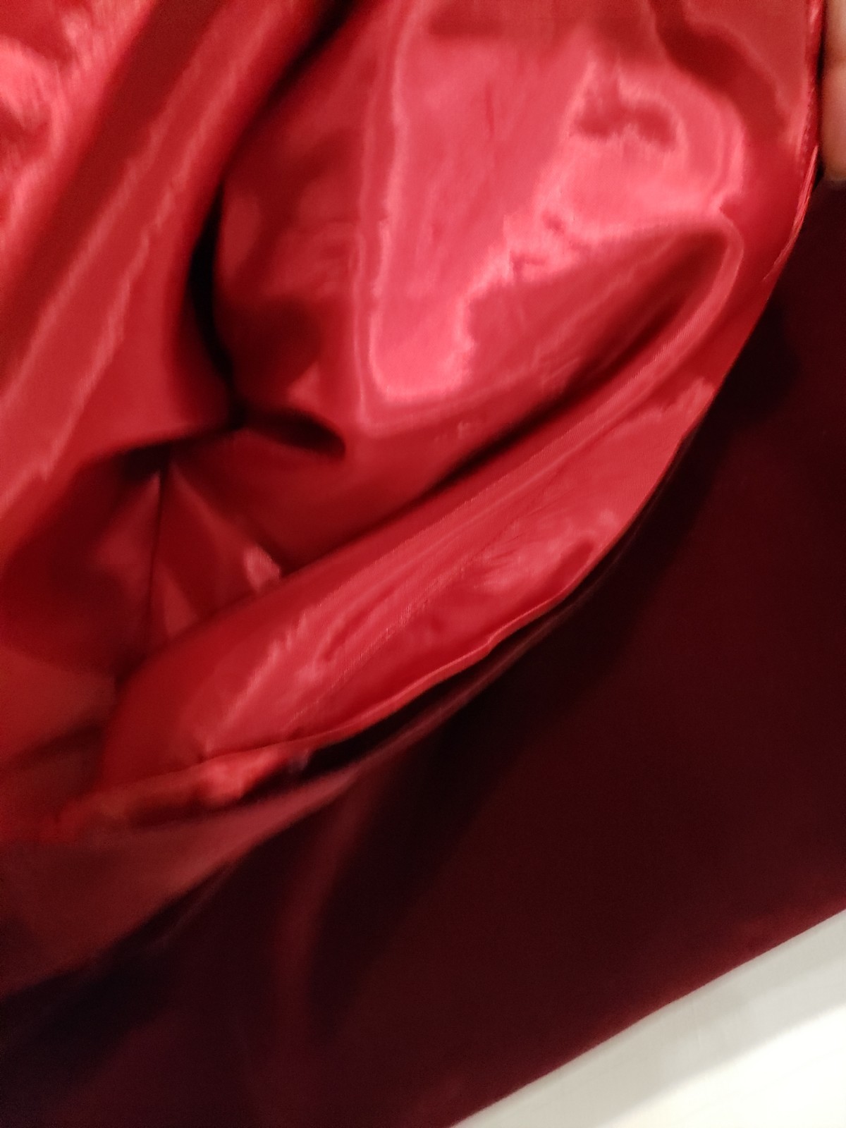 Vintage 1970s Ah! Austin Hill Full-Length A-Line Velvet Evening Skirt Sz 16 Wine