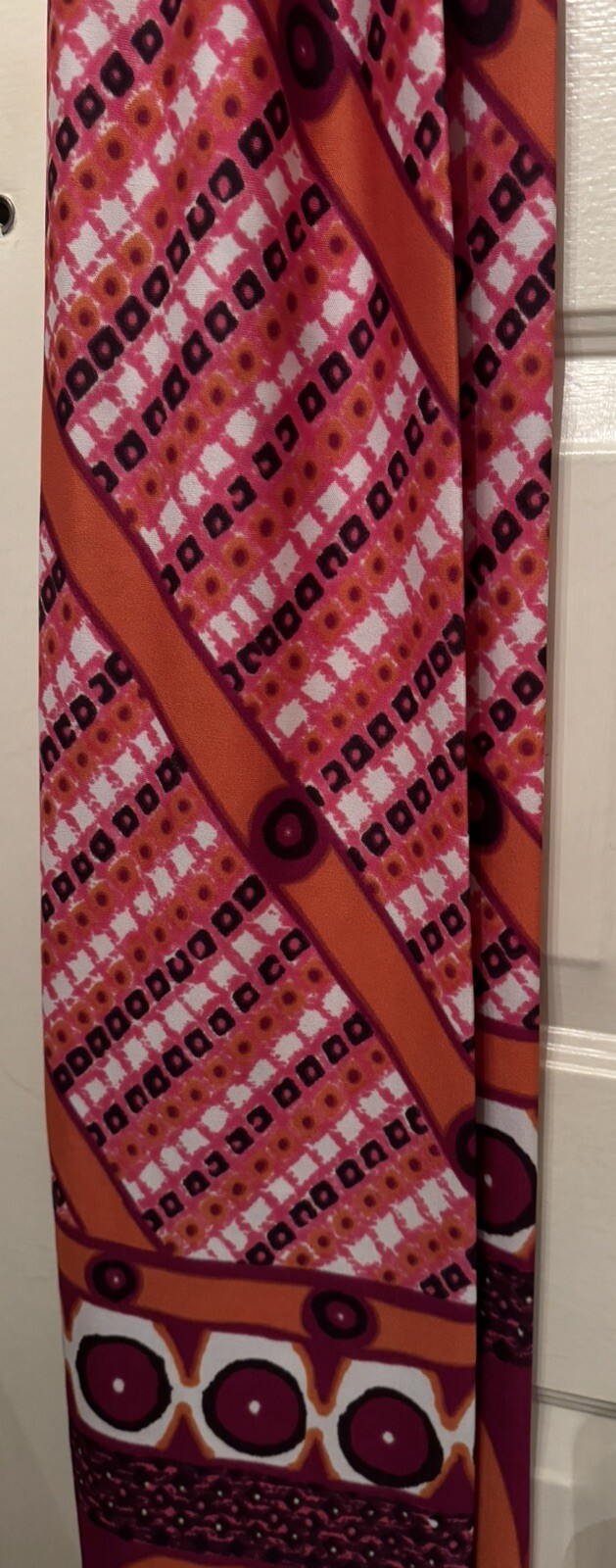 VTG Angela Lanza -Jonathan Phillips Women’s Maxi Dress Italy SizeS/M Belt Go Go