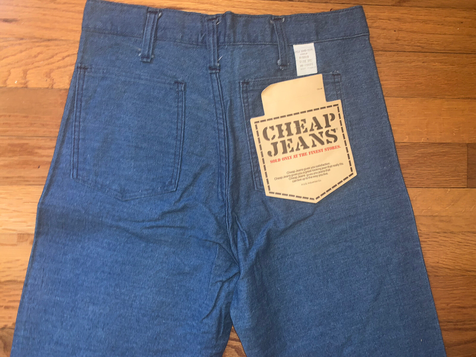 vtg 70s bell bottom Jeans Hippie Cheap Jeans MINT Vintage But New Sz 28