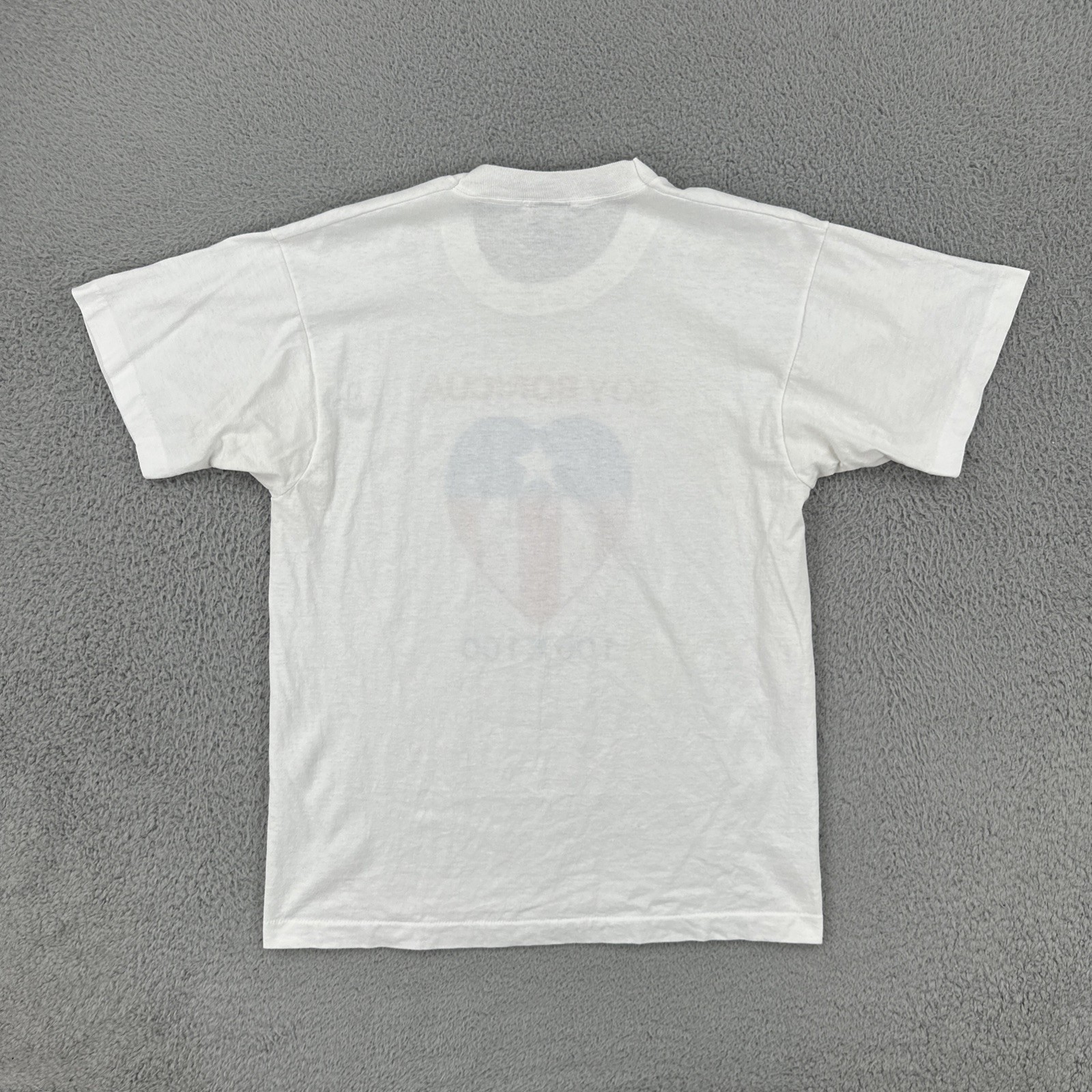 Vintage Screen Stars Best Large White T Shirt Made In USA Soy Boricua 100×100