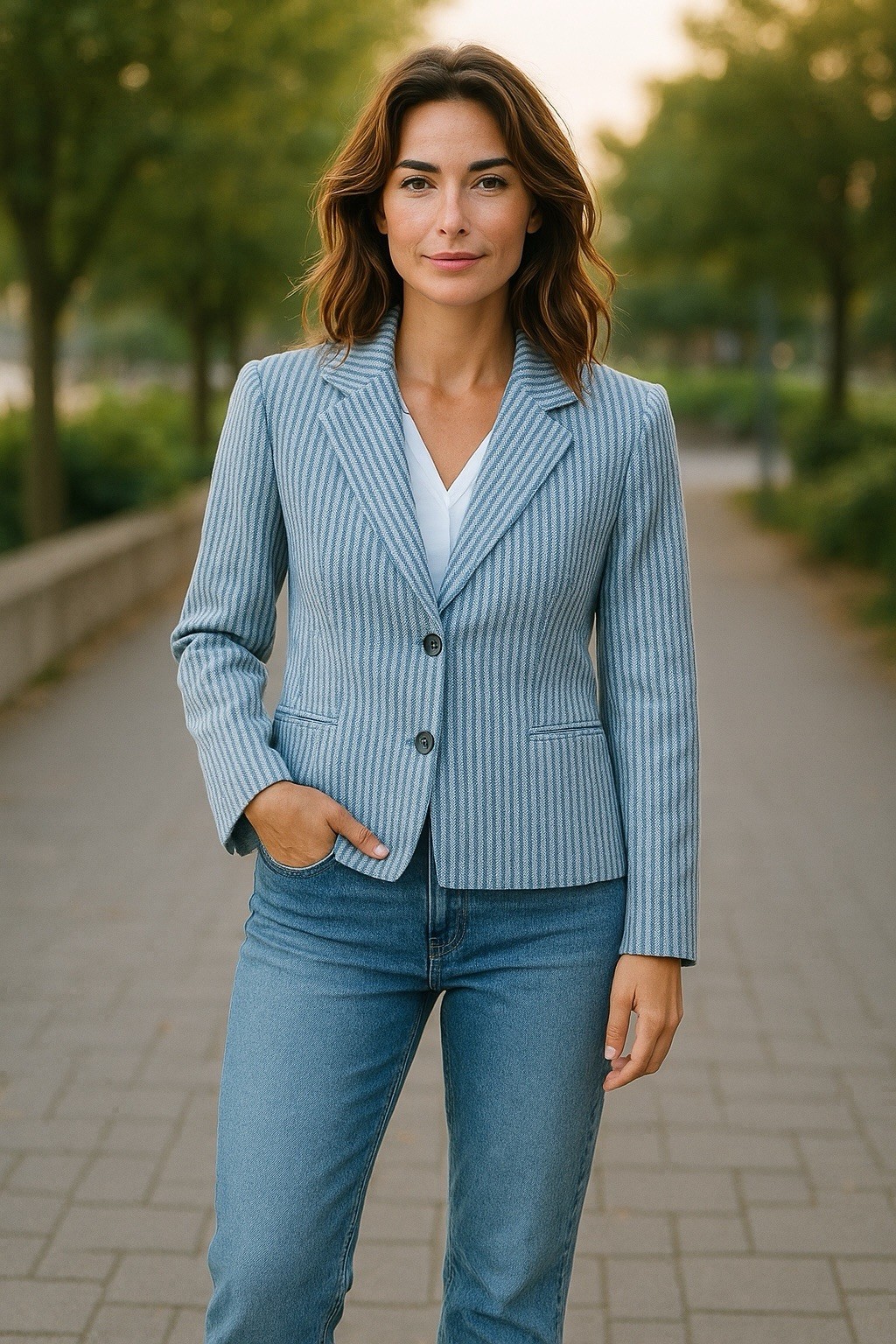 VTG Blazer Jacket Size 10 Women’s The Wyndham Collection Classic Preppy Tailored