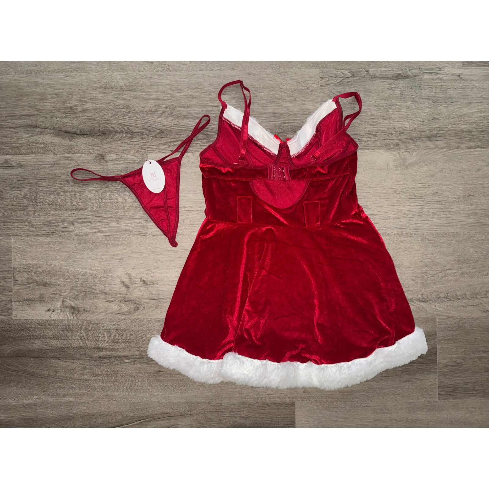 NWT Avidlove Santa’s Helper Costume Lingerie, Medium