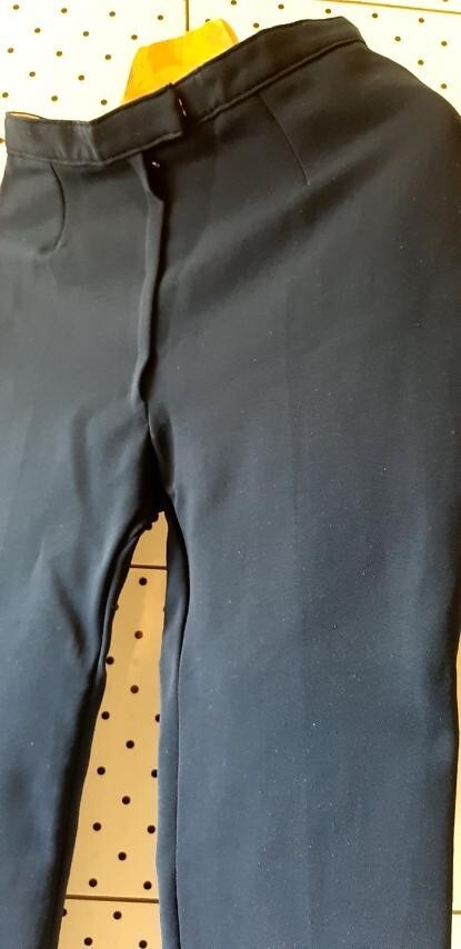 Vintage 60-70s LYCRA With HELANCA and Wool Retro Blue Women Ski Pants Siz 40 NEW