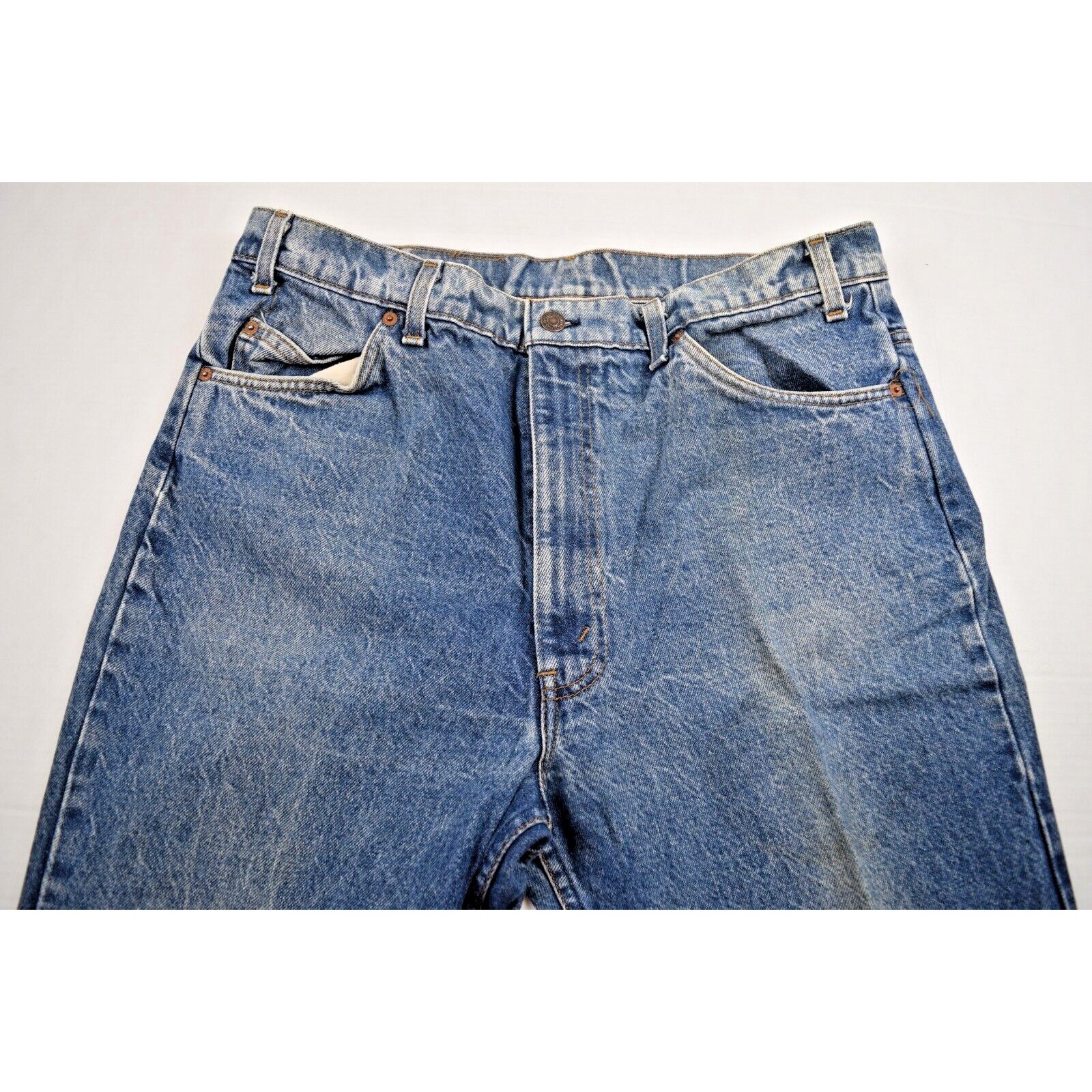 Vintage Levis 517 Jeans 36 x 29 80s Boot Cut 20517 0217 Orange Tab Made USA 1986