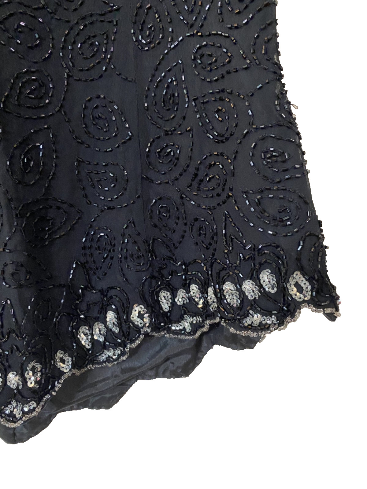 1980s does 1940s, Vintage Style Jeweled Women’s EveningWear, Size Sm/M