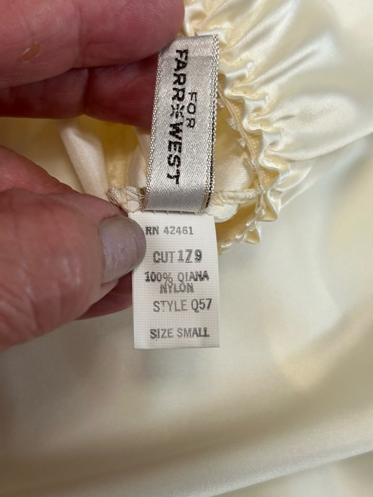 Vintage Lindsey Rose for Farr- West Half Slip Size Small– New with Tags