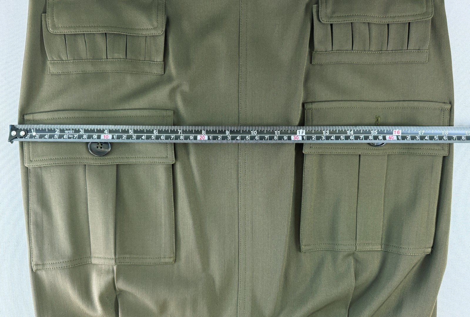 NWOT CHRISTIAN DIOR John Galliano 2006 Skirt 10 Olive Green Khaki FR 42 RARE