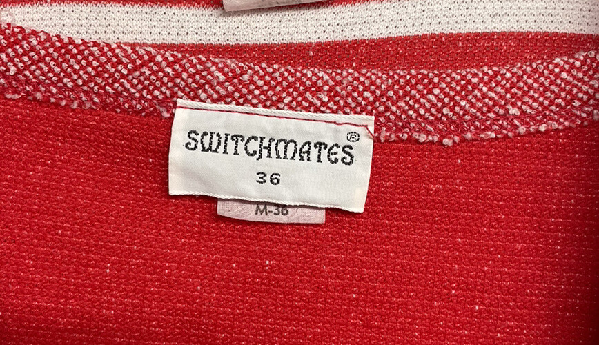 Vintage Switchmates Women’s Tank Cardigan Twin Set Polyester Terrycloth Sz M