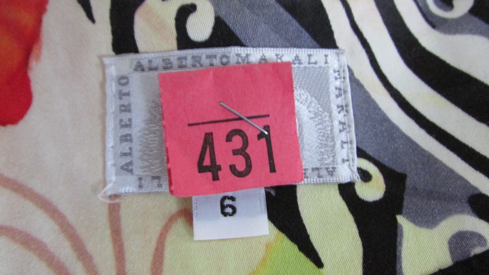Vintage Y2K ALBERTO MAKALI Jacket Multi Color 6- RARE