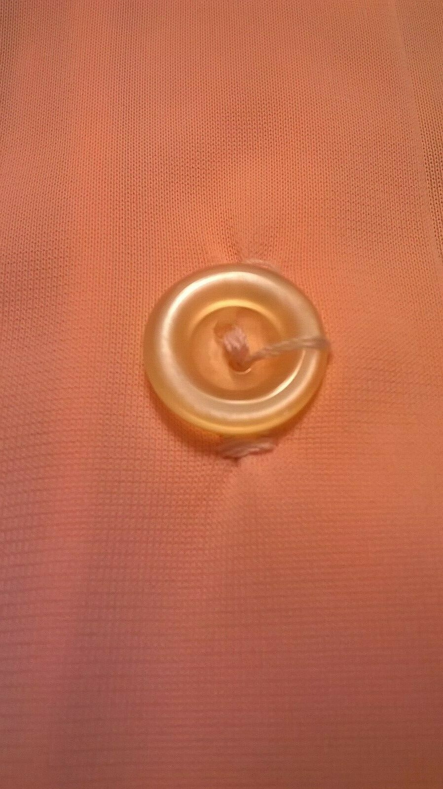 VTG 50’s Lorraine Lingerie Peach Trimmed in White S/S „I Love LUCY” PJ Set 36