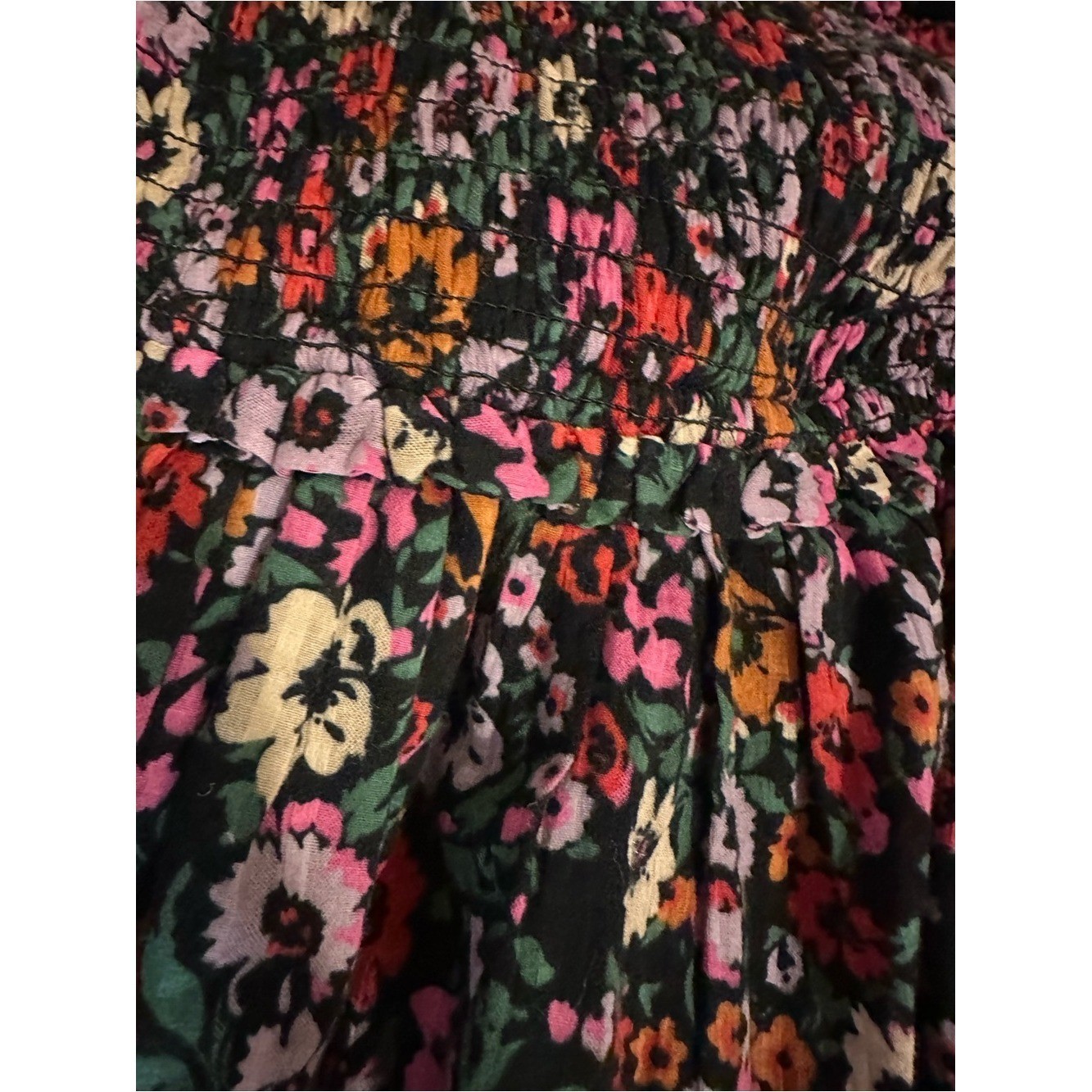 American Eagle Outfitters vintange multi Knit Dress Black, Pink, Green, Orange